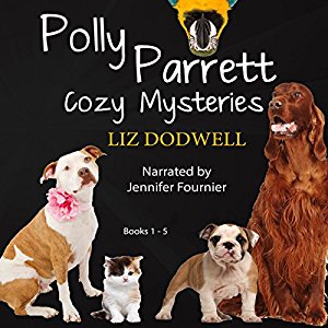 Audiobook Reviews: 4/5 Polly Parrett Pet-Sitter Cozy Mysteries Collection by Liz Dodwell