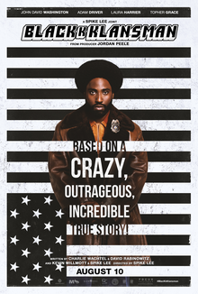 3.5/5 BlackkKlansman By Turns Humorous, Powerful, then Disappointing
