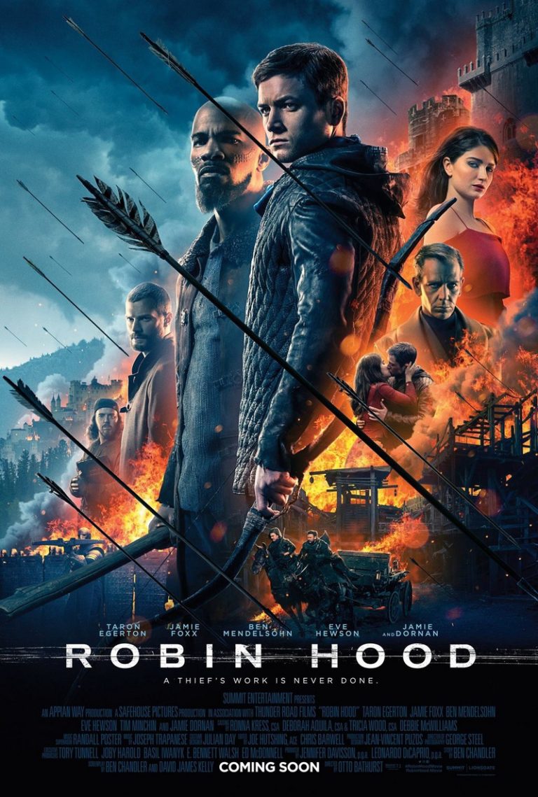 Movie Reviews 4/5 Stars: Robin Hood (2018)