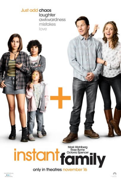 Movie Reviews 4/5 Stars: Instant Family