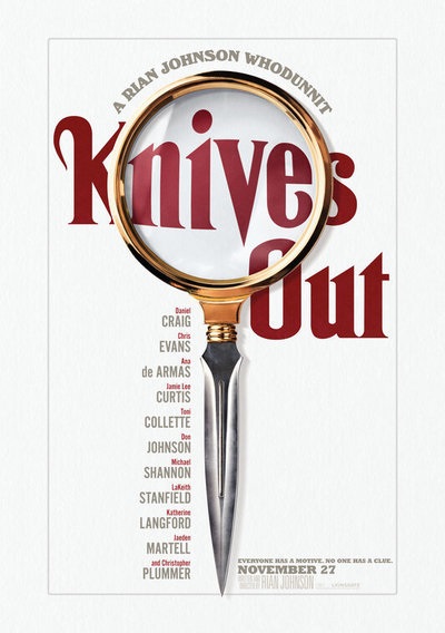 Movie Reviews 4/5 Stars: Knives Out